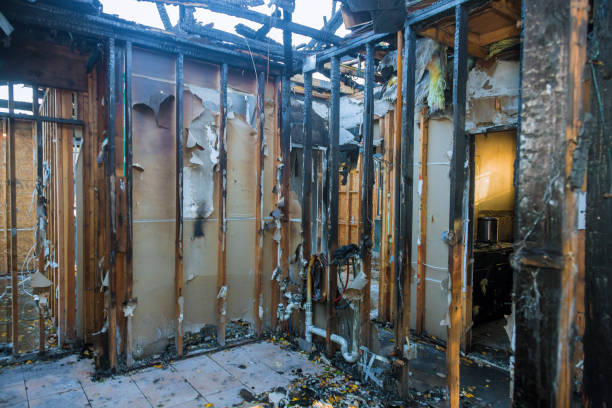 Professional Emergency Fire Cleanup technician working in Gardere, LA